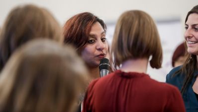 Am 22. Oktober 2019 er&ouml;ffnete Bundesministerin Ines Stilling den Expert*innen-Workshop zur Vorbereitung auf das 25-j&auml;hrige Jubil&auml;um der letzten Weltfrauenkonferenz in Peking &bdquo;Peking+25&ldquo;, in dem &uuml;ber innovative Ideen zur St&auml;rkung der Frauenrechte und Geschlechtergleichstellung diskutiert wird.