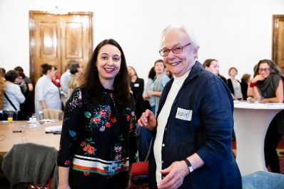 Am 22. Oktober 2019 er&ouml;ffnete Bundesministerin Ines Stilling (l.) den Expert*innen-Workshop zur Vorbereitung auf das 25-j&auml;hrige Jubil&auml;um der letzten Weltfrauenkonferenz in Peking &bdquo;Peking+25&ldquo;, in dem &uuml;ber innovative Ideen zur St&auml;rkung der Frauenrechte und Geschlechtergleichstellung diskutiert wird.