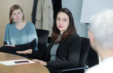 Am 24. Oktober 2019 er&ouml;ffnete Bundesministerin Ines Stilling (im Bild) die Jahrestagung der Autonomen &Ouml;sterreichischen Frauenh&auml;user.