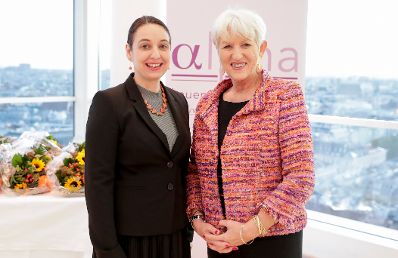 Am 24. Oktober 2019 er&ouml;ffnete Bundesministerin Ines Stilling die Preisverleihung der frauen- und familienfreundlichsten Betriebe Wien 2019.