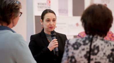 Am 24. Oktober 2019 er&ouml;ffnete Bundesministerin Ines Stilling die Preisverleihung der frauen- und familienfreundlichsten Betriebe Wien 2019.