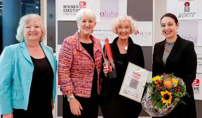 Am 24. Oktober 2019 er&ouml;ffnete Bundesministerin Ines Stilling die Preisverleihung der frauen- und familienfreundlichsten Betriebe Wien 2019.