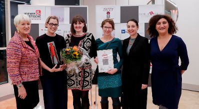 Am 24. Oktober 2019 er&ouml;ffnete Bundesministerin Ines Stilling die Preisverleihung der frauen- und familienfreundlichsten Betriebe Wien 2019.