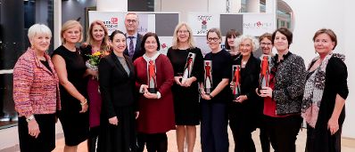 Am 24. Oktober 2019 er&ouml;ffnete Bundesministerin Ines Stilling die Preisverleihung der frauen- und familienfreundlichsten Betriebe Wien 2019.