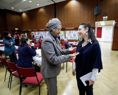 Am 22. November 2019 er&ouml;ffnete Bundesministerin Ines Stilling die 25+1 Jahre Jubil&auml;umsfeier des Vereins &bdquo;Frauenhetz&ldquo; in Wien.