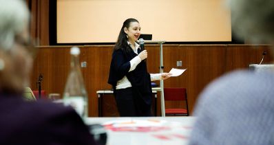 Am 22. November 2019 er&ouml;ffnete Bundesministerin Ines Stilling die 25+1 Jahre Jubil&auml;umsfeier des Vereins &bdquo;Frauenhetz&ldquo; in Wien.