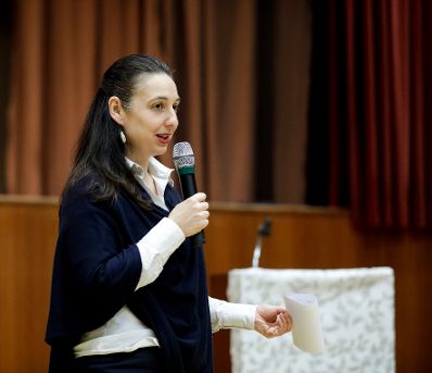 Am 22. November 2019 er&ouml;ffnete Bundesministerin Ines Stilling die 25+1 Jahre Jubil&auml;umsfeier des Vereins &bdquo;Frauenhetz&ldquo; in Wien.