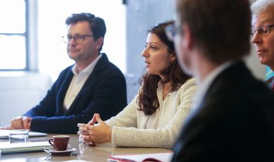 Am 20. Oktober 2016 nahm Staatssekret&auml;rin Muna Duzdar (im Bild) am Pressegespr&auml;ch AT:net - "Letzte Chance auf Millionenf&ouml;rderung f&uuml;r innovative digitale Unternehmen im Jahr 2016" teil.