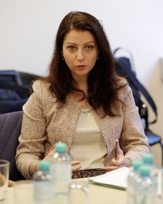 Am 21. November 2016 besuchte Staatssekret&auml;rin Muna Duzdar (im Bild) das Jugendcollege der Stadt Wien.