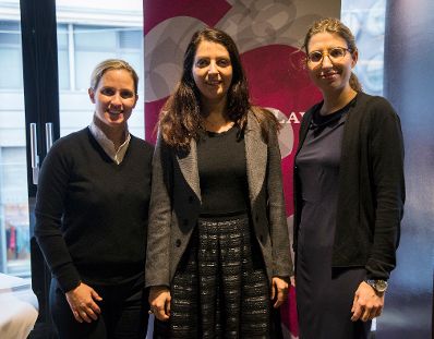 Am 23. November 2016 nahm Staatssekret&auml;rin Muna Duzdar an der Diskussion &quot;Macht.Politik&quot; bei der Veranstaltung &quot;Women in Law Close up Talk!&quot; teil.