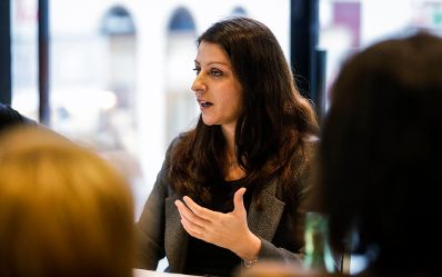 Am 23. November 2016 nahm Staatssekret&auml;rin Muna Duzdar an der Diskussion &quot;Macht.Politik&quot; bei der Veranstaltung &quot;Women in Law Close up Talk!&quot; teil.