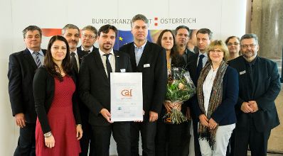 Am 7. Dezember 2016 nahm Staatssekret&auml;rin Muna Duzdar an der Veranstaltung &quot;Qualit&auml;tsdialog 2016 - Qualit&auml;t in der &ouml;ffentlichen Verwaltung&quot; teil.