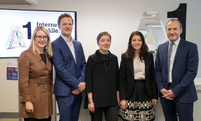 Am 15. Dezember 2016 nahm Staatssekret&auml;rin Muna Duzdar an einem Pressegespr&auml;ch zum Thema 5 Jahre &quot;Internet f&uuml;r Alle&quot; teil.