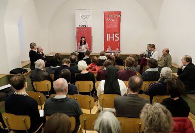 Am 16. Dezember 2016 nahm Staatssekret&auml;rin Muna Duzdar (im Bild) an einer Diskussionsveranstaltung der Katholischen Sozialakademie &Ouml;sterreich teil.