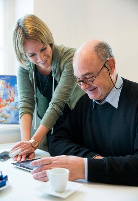 Am 19. Dezember 2016 besuchte Staatssekret&auml;rin Muna Duzdar die Initiative &quot;qualit&auml;tszeit&quot;.