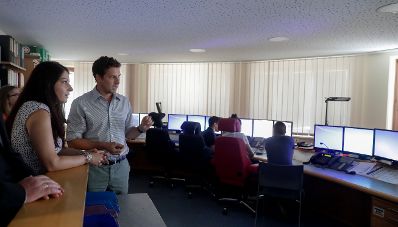 Am 26. Juni 2017 besuchte Staatssekret&auml;rin Muna Duzdar den Samariterbund.