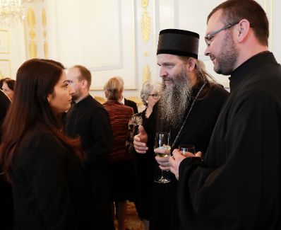 Am 24. Oktober 2017 lud Staatssekret&auml;rin Muna Duzdar (im Bild) anl&auml;sslich des &bdquo;500 Jahre Reformation&ldquo; Jubil&auml;ums zu einem Empfang in das Bundeskanzleramt.