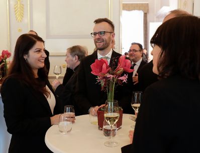 Am 24. Oktober 2017 lud Staatssekret&auml;rin Muna Duzdar (im Bild) anl&auml;sslich des &bdquo;500 Jahre Reformation&ldquo; Jubil&auml;ums zu einem Empfang in das Bundeskanzleramt.