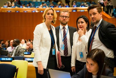 Am 9. Juli 2015 vertrat Staatssekret&auml;rin Sonja Ste&szlig;l &Ouml;sterreich beim High-Level-Forum des Wirtschafts- und Sozialrates der Vereinten Nationen in New York zu Zielen der Nachhaltigen Entwicklung.