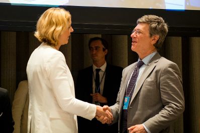 Am 9. Juli 2015 vertrat Staatssekret&auml;rin Sonja Ste&szlig;l &Ouml;sterreich beim High-Level-Forum des Wirtschafts- und Sozialrates der Vereinten Nationen in New York zu Zielen der Nachhaltigen Entwicklung.