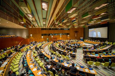 Am 9. Juli 2015 vertrat Staatssekret&auml;rin Sonja Ste&szlig;l &Ouml;sterreich beim High-Level-Forum des Wirtschafts- und Sozialrates der Vereinten Nationen in New York zu Zielen der Nachhaltigen Entwicklung.
