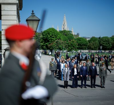 Am 27. April 2025 fand ein Staatsakt anl&auml;sslich des 80. Jahrestag der Wiedererrichtung der Republik &Ouml;sterreich statt.