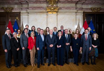 Am 8. April 2025 fand im Bundeskanzleramt die Klausurtagung der Bundesregierung statt.