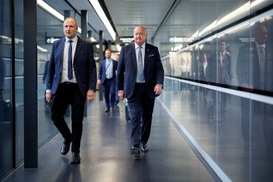 Am 21. August 2025 reiste Bundeskanzler Christian Stocker (r.) zu einem mehrt&auml;gigen Arbeitsbesuch nach Zypern.