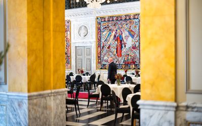 Am 1. Oktober 2025 nahm Bundeskanzler Christian Stocker (m.) am mehrt&auml;gigen EU-Gipfel der Staats- und Regierungschefs in Kopenhagen teil.