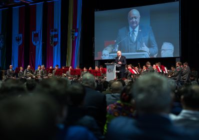 Am 3. Oktober 2025 nahm Bundeskanzler Christian Stocker am 71. &Ouml;sterreichischen Gemeindetag in Klagenfurt teil.