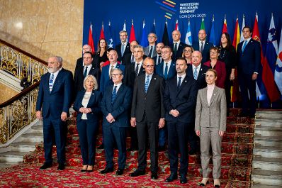 Am 22. Oktober 2025 reiste Bundeskanzler Christian Stocker zu einem Arbeitsbesuch nach London anl&auml;sslich des Westbalkan-Gipfels im Rahmen des Berlin-Prozesses.