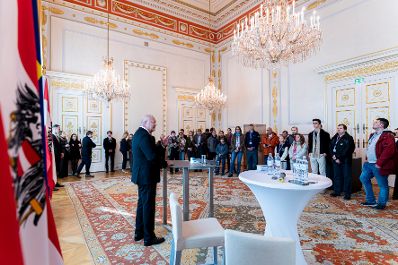 Am 26. Oktober 2025 lud Bundeskanzler Christian Stocker anl&auml;sslich des Nationalfeiertags Besucherinnen und Besucher zum Tag der offenen T&uuml;r ins Bundeskanzleramt.