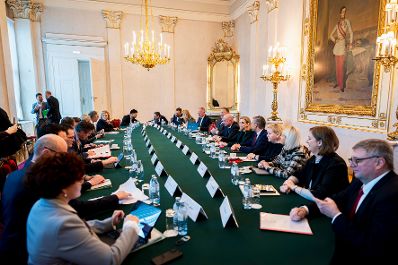 Am 14. J&auml;nner 2026 fand der Ministerrat der Bundesregierung im Bundeskanzleramt statt.