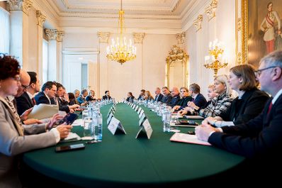 Am 14. J&auml;nner 2026 fand der Ministerrat der Bundesregierung im Bundeskanzleramt statt.