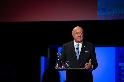 Am 9. April 2026 besuchte Bundeskanzler Christian Stocker (im Bild) im Rahmen seines Bundesl&auml;ndertages die TOP100 Gala der Vorarlberger Nachrichten.