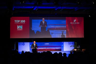 Am 9. April 2026 besuchte Bundeskanzler Christian Stocker (im Bild) im Rahmen seines Bundesl&auml;ndertages die TOP100 Gala der Vorarlberger Nachrichten.