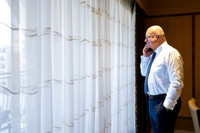 Am 7. Mai 2026 reiste Bundeskanzler Christian Stocker (im Bild) zu einem mehrt&auml;gigem Arbeitsbesuch in die Vereinigte Arabische Emirate.