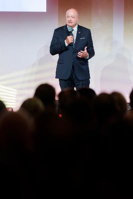 Am 21. Mai 2026 nahm Bundeskanzler Christian Stocker (im Bild) am Wiener B&ouml;rse Preis 2026 teil.