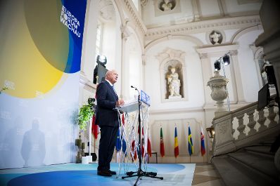 Am 22. Mai 2026 nahm Bundeskanzler Christian Stocker (im Bild) am Europa-Forum Wachau teil.