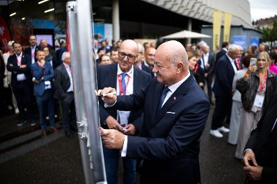 Am 10. Juni 2026 nahm Bundeskanzler Christian Stocker an der Er&ouml;ffnung des 75. St&auml;dtetags in Leoben teil.