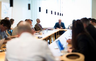 Am 18. Juni 2026 nahm Bundeskanzler Christian Stocker (im Bild) an dem Treffen der EU-Staats- und Regierungschefs in Br&uuml;ssel teil.