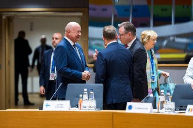 Am 18. Juni 2026 nahm Bundeskanzler Christian Stocker (im Bild) an dem Treffen der EU-Staats- und Regierungschefs in Br&uuml;ssel teil.
