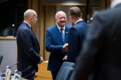 Am 18. Juni 2026 nahm Bundeskanzler Christian Stocker (im Bild) an dem Treffen der EU-Staats- und Regierungschefs in Br&uuml;ssel teil.