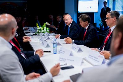 Am 25. Juni 2026 nahm Bundeskanzler Christian Stocker (im Bild) an der Ukraine Recovery Konferenz in Danzig teil.