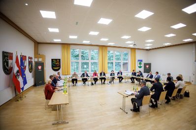 Am 27. Juli 2026 fand der Sommerministerrat der &Ouml;sterreichischen Bundesregierung in der Schwarzenberg-Kaserne statt.