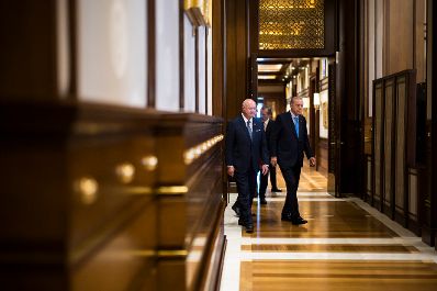 Am 10. August 2026 reiste Bundeskanzler Christian Stocker (l.) zu einem Arbeitsbesuch nach Ankara. Im Bild mit dem Pr&auml;sidenten der Republik T&uuml;rkei, Recep Tayyip Erdoğan (r.).
