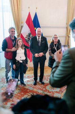 Am 26. Oktober 2026 lud Bundeskanzler Christian Stocker (im Bild) anl&auml;sslich des Nationalfeiertags Besucherinnen und Besucher zum Tag der offenen T&uuml;r ins Bundeskanzleramt.