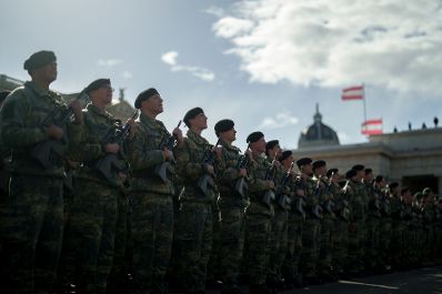 Am 26. Oktober 2026 fanden anl&auml;sslich des Nationalfeiertages Feierlichkeiten am Wiener Heldenplatz statt.