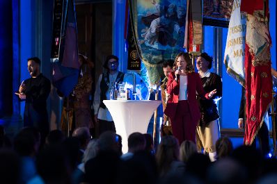 Am 3. Juni 2025 nahm Bundesministerin Claudia Plakolm (im Bild) an der Festveranstaltung &bdquo;Erfolgreich gemeistert&ldquo; teil.