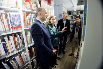 Am 16. J&auml;nner 2026 traf Bundesministerin Claudia Bauer (m.l.) im Rahmen ihres Bundesl&auml;ndertages Vertreterinnen und Vertretern der Burgenl&auml;ndischen Kroaten.